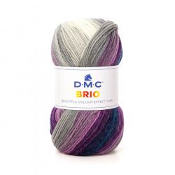 Fil Brio 100 g Violet gris n°407