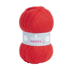 Fil à tricoter Knitty 4 100 g Orange n°690