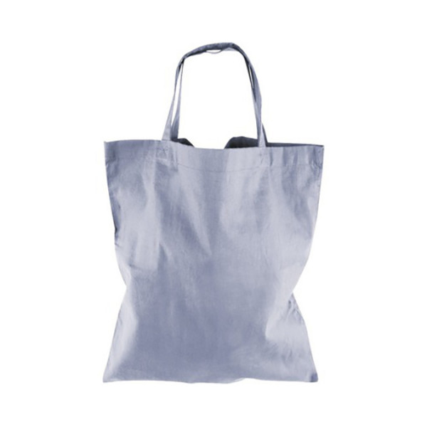 Sac en coton 38 x 42 cm Gris