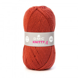Fil à tricoter Knitty 4 100 g Tomette n°635