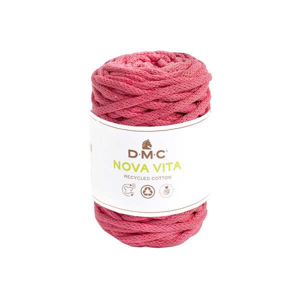 Fil Nova Vita crochet tricot macramé 250 g Fuchsia n°43