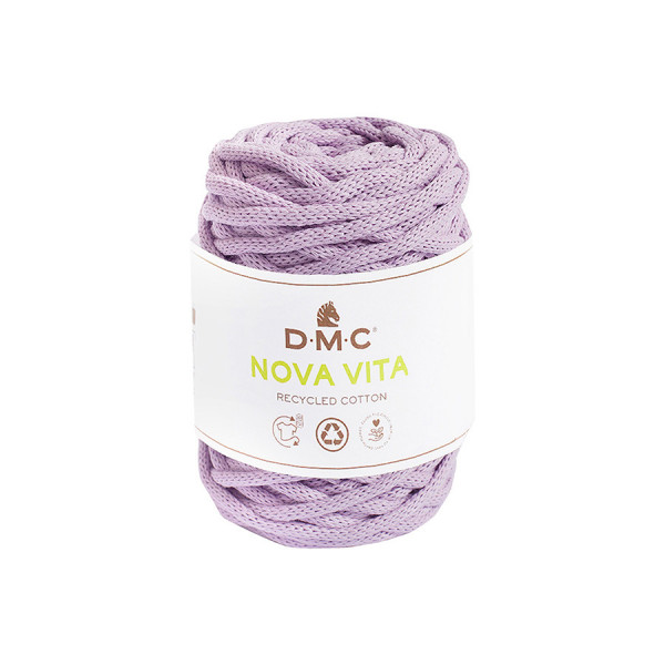 Fil Nova Vita crochet tricot macramé 250 g Parme n°62