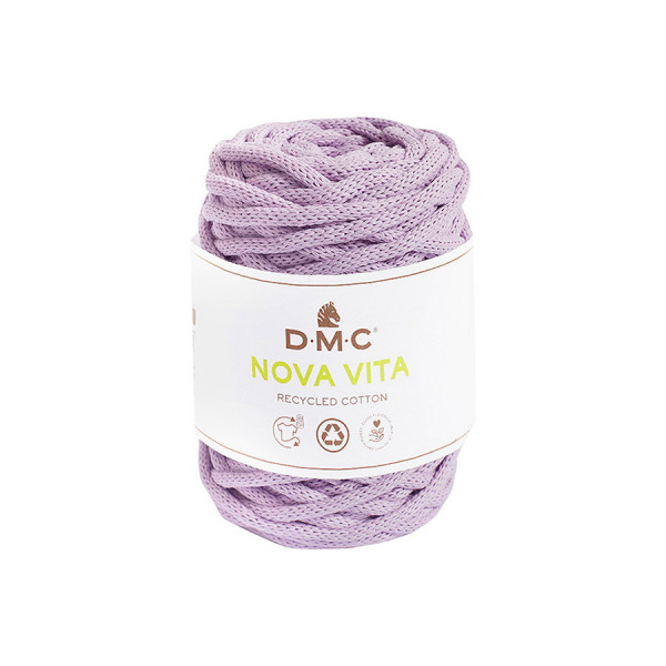 Fil Nova Vita crochet tricot macramé 250 g Parme n°62