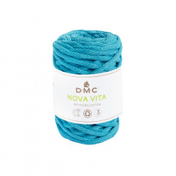 Fil Nova Vita crochet tricot macramé 250 g Turquoise n°72