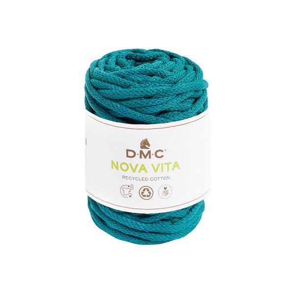 Fil Nova Vita crochet tricot macramé 250 g Canard n°82