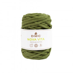 Fil Nova Vita crochet tricot macramé 250 g Kaki n°83
