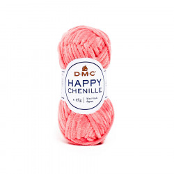 Fil Happy Chenille Pelote 15 g Saumon n°13