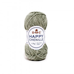 Fil Happy Chenille Pelote 15 g Lichen n°23