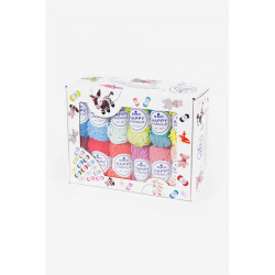 Fil Happy Chenille pack 25 couleurs