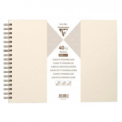 Album à personnaliser Irisé 40 feuilles 200 g/m² 32 x 24 cm