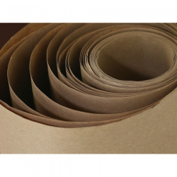 Rouleau de papier kraft Brut 10 x 1 m Brun