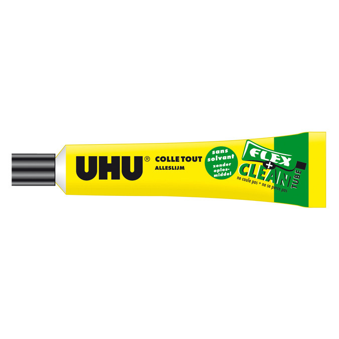 Colle UHU Flex + Clean liquide sans solvant - Scrapmalin