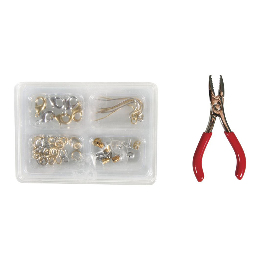 Mini-kit à bijoux + Pince