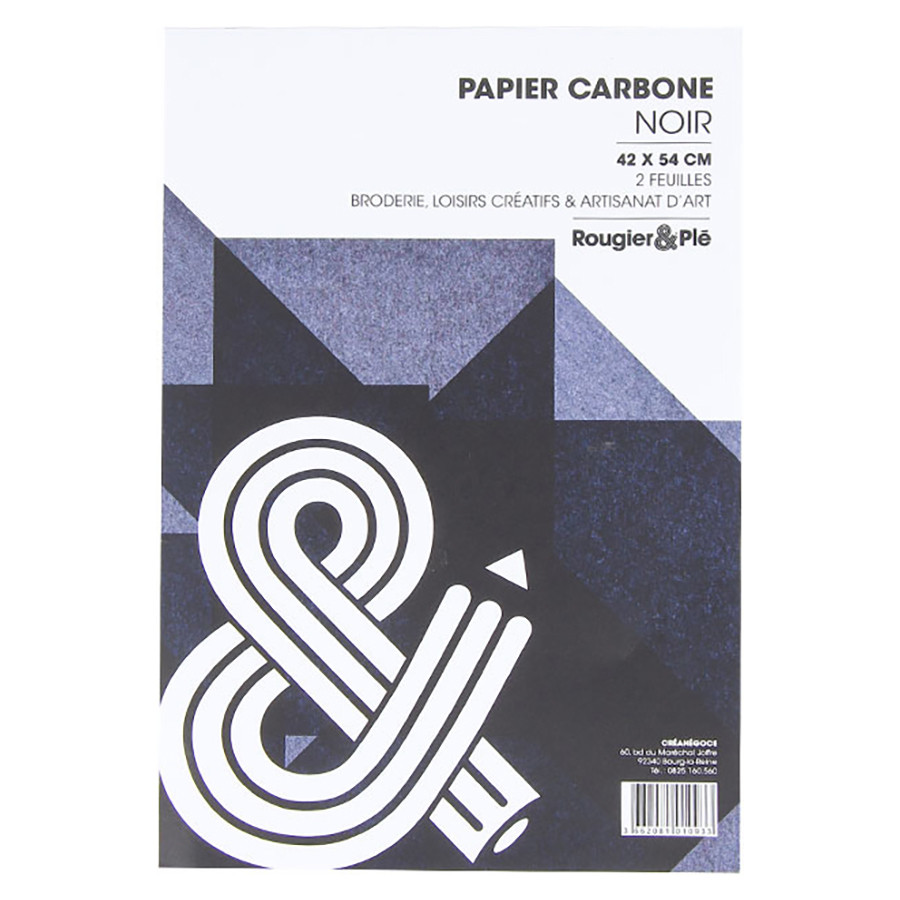 Feuille de papier carbone 2 pcs - Scrapmalin