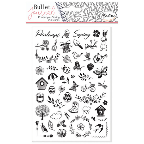 Stampo Planner Bullet Journal - 58 tampons