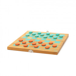 Coffret en Bois Jeu d'échecs et de Dames