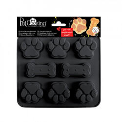 Moule Silicone Pattes De Chien + Os