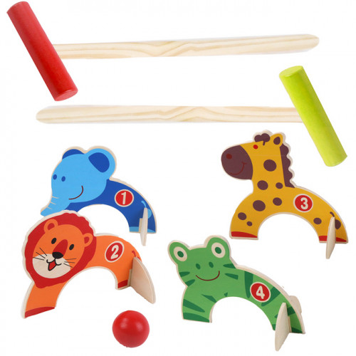Jeu de croquet Animaux