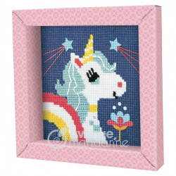 Kit de broderie Pix Gallery Licorne