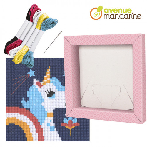 Kit de broderie Pix Gallery Licorne
