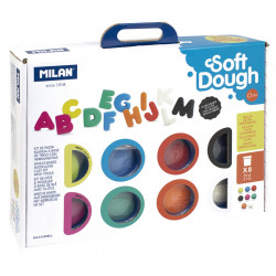Pâte à modeler Soft Dough kit Beaucoup de lettres