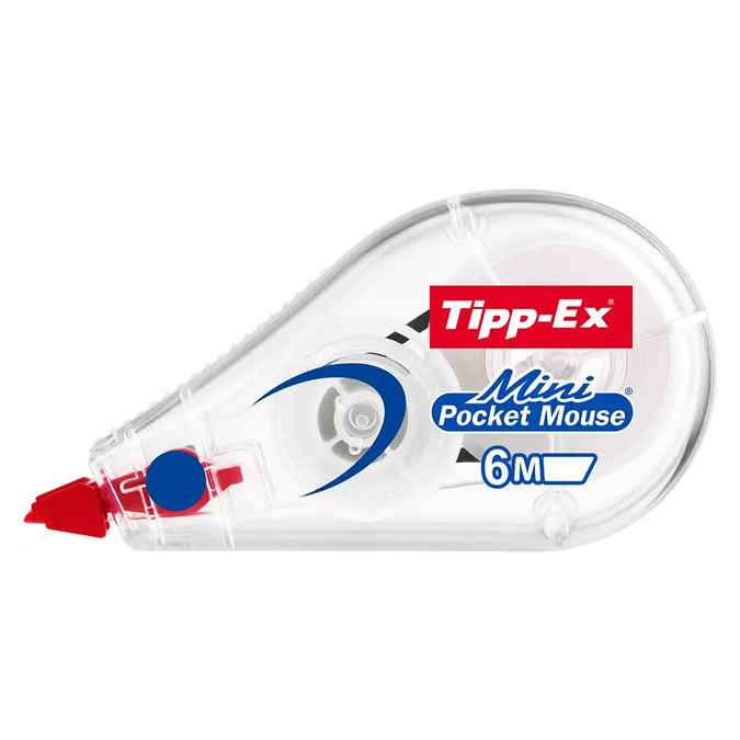 Ruban correcteur mini pocket mouse 5 m TIPP-EX : les 2 rubans
