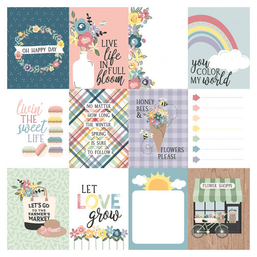 New Day Collection Kit Papier imprimé 30 x 30 cm