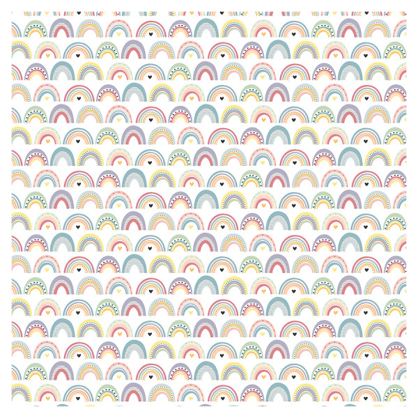 New Day Papier imprimé Radiant Rainbows 30 x 30 cm