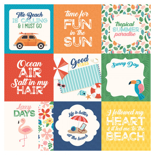 Endless Summer Collection Kit Papier imprimé