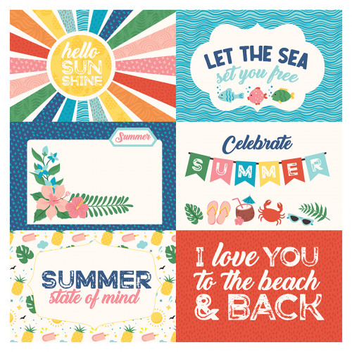 Endless Summer Collection Kit Papier imprimé