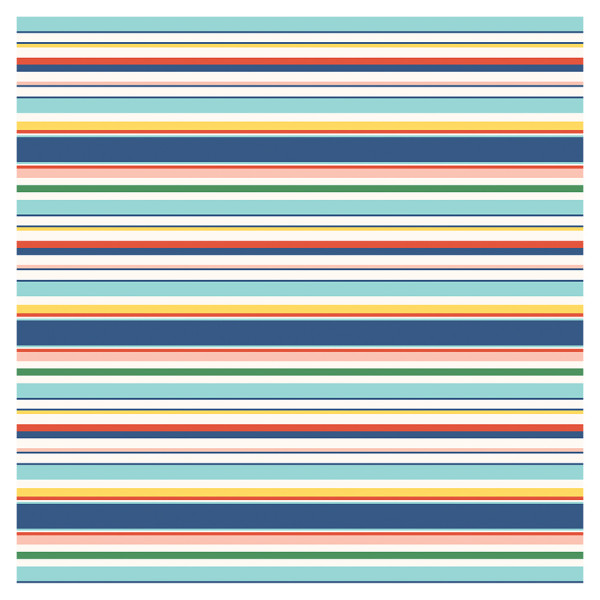 Endless Summer Papier imprimé Beach Towel 30 x 30 cm