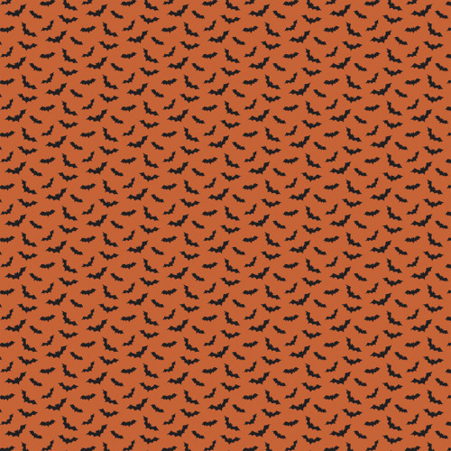 Papier imprimé Chauve-souris ensorcelées 30.5 x 30.5 cm