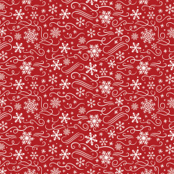 Papier imprimé Esprit de la neige 30.5 x 30.5 cm