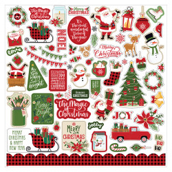 Autocollant Element Sticker The Magic of Christmas 30.5 x 30.5 cm