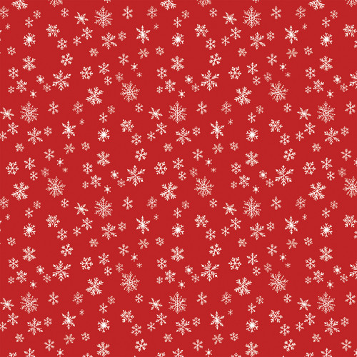 Papier imprimé Tempête de neige à Noël 30.5 x 30.5 cm