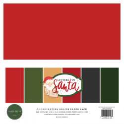 Papier uni Kit Letters To Santa 30.5 x 30.5 cm 6 pcs