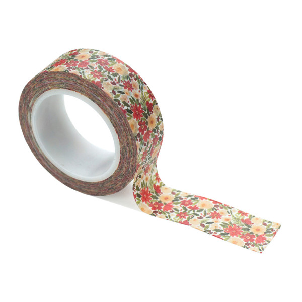 Ruban adhésif Washi Tape Holly Jolly Floral 9 m