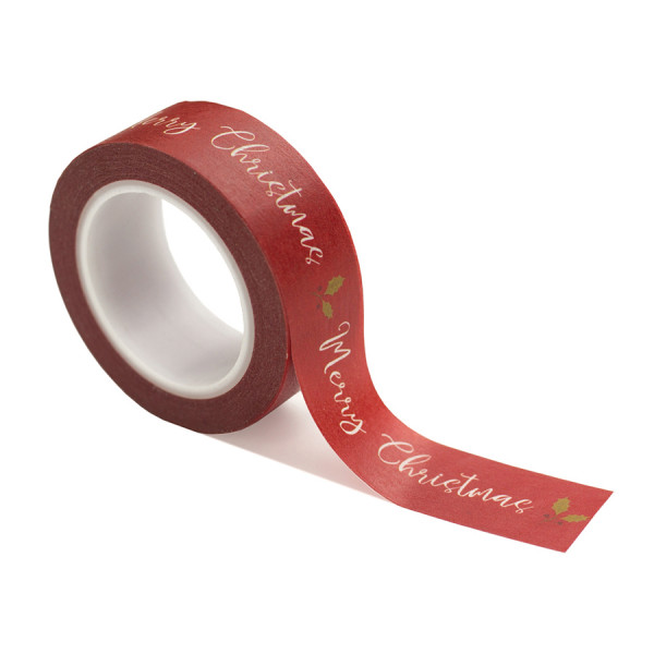 Ruban adhésif Washi Tape Merry Christmas Misteltoe 9 m