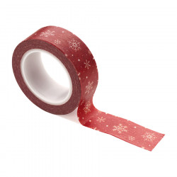 Ruban adhésif Washi Tape Snowfall 9 m