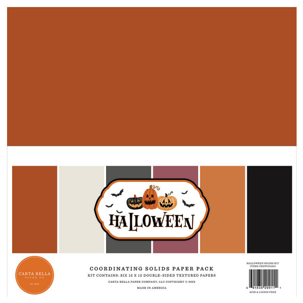 Halloween Solids kit