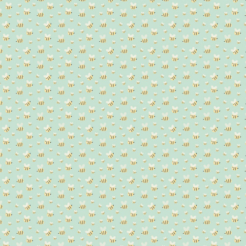 Here Comes Spring Papier imprimé Happy To Bee Here
