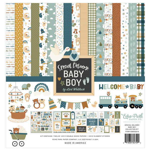 Special Delivery Baby Boy Collection Kit