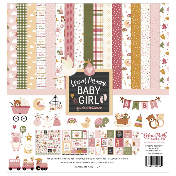Special Delivery Baby Girl Collection Kit