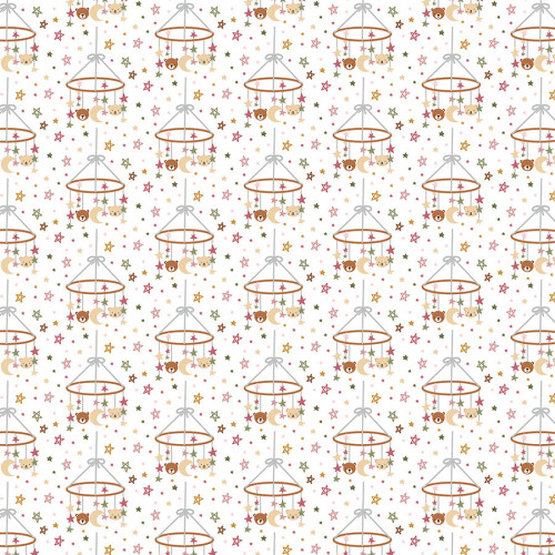 Special Delivery Baby Girl Papier imprimé Sweet Girl Mobiles