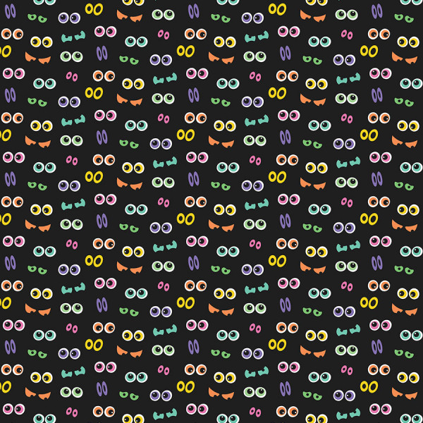Monster Mash Papier imprimé Happy haunting