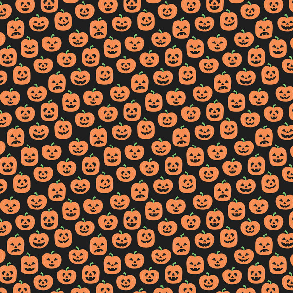 Monster Mash Papier imprimé Faces of halloween