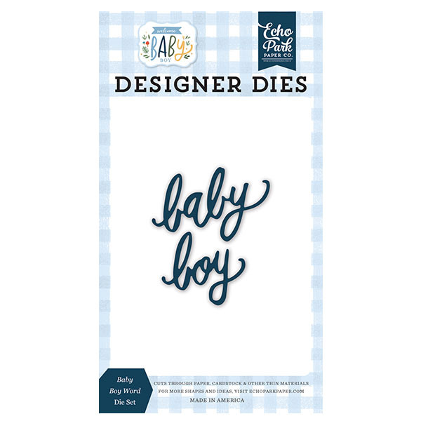 Dies set Baby Boy 2 pcs