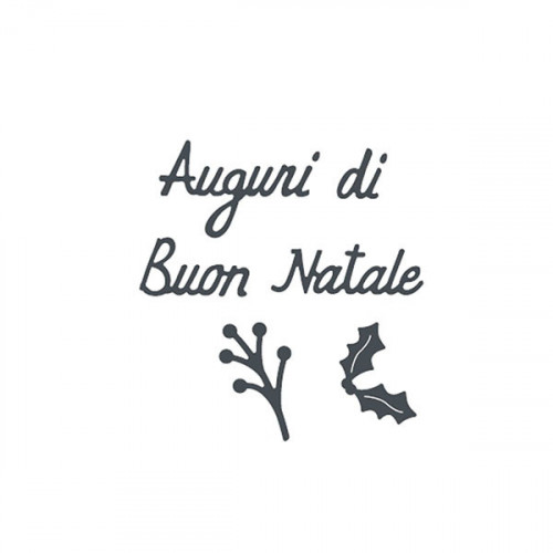 Thinlits Die set Auguri di buon natale - 6 pcs