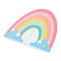 Thinlits Die set Carte arc-en-ciel - 11 pcs