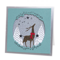 Combo Clear & Framelits Die Cadre animaux